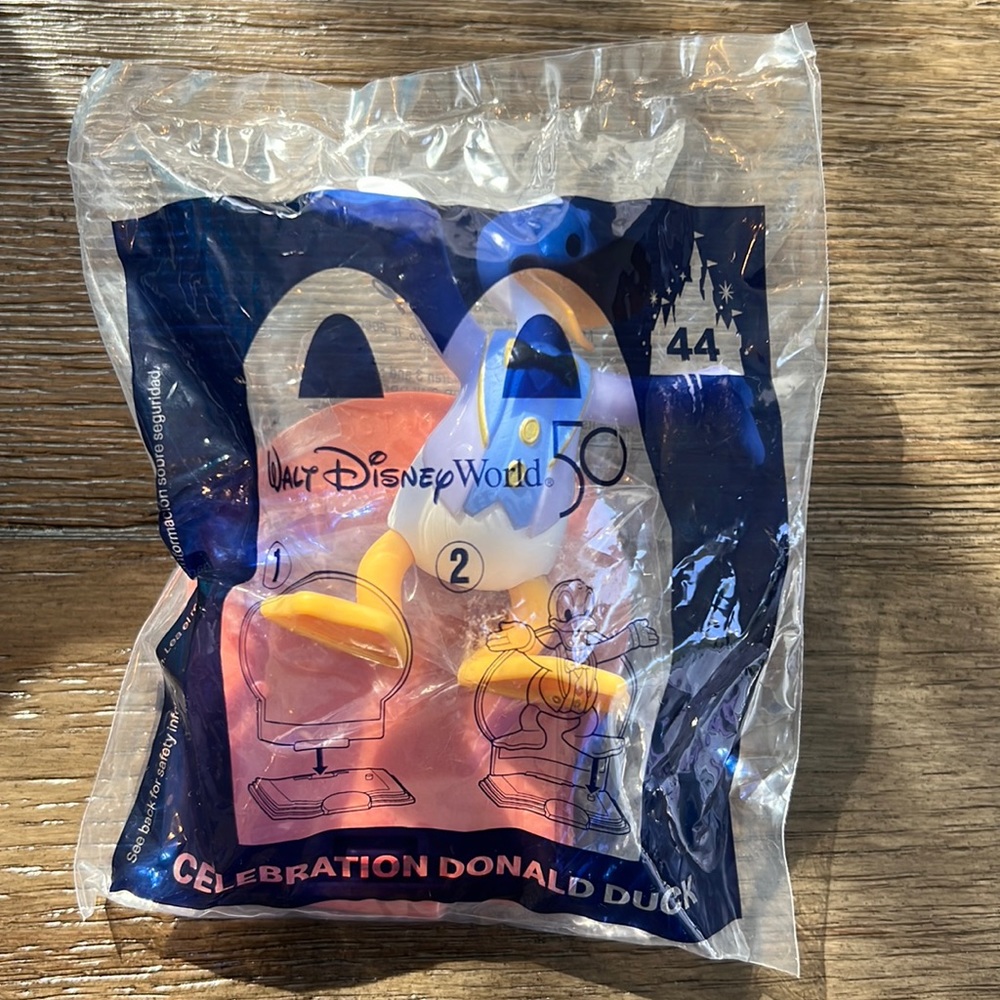 Walt Disney World 50th Anniversary McDonald’s Toy Donald Duck